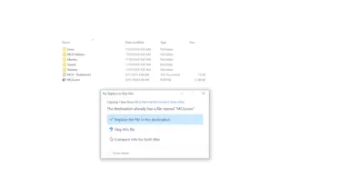 Tip: Replace MCA.esm file in mod folder with the one in this patch