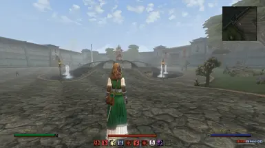 (Simple HUD) Skyrim Preset Reconfigured for Hotbar Use
