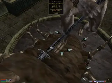 Usable Vivec Statue Spear