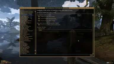 No Fatigue Outside Combat - MWSE