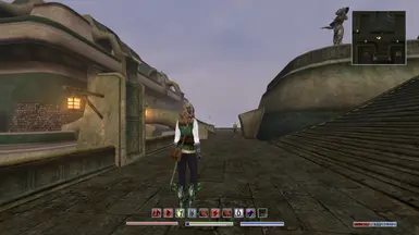 Optional FF14-style HUD layout