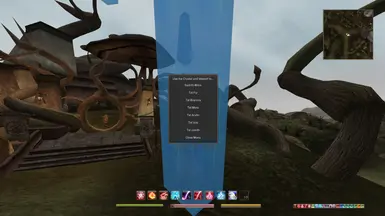 Teleportation menu
