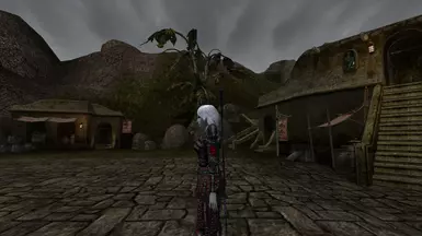 Daedric Mail Armor (Side View)