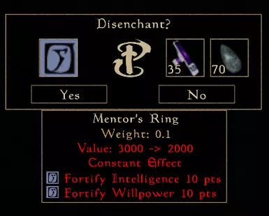 (OpenMW 0.49) Disenchanting