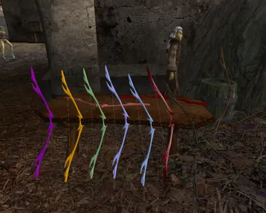 Wooden longbow