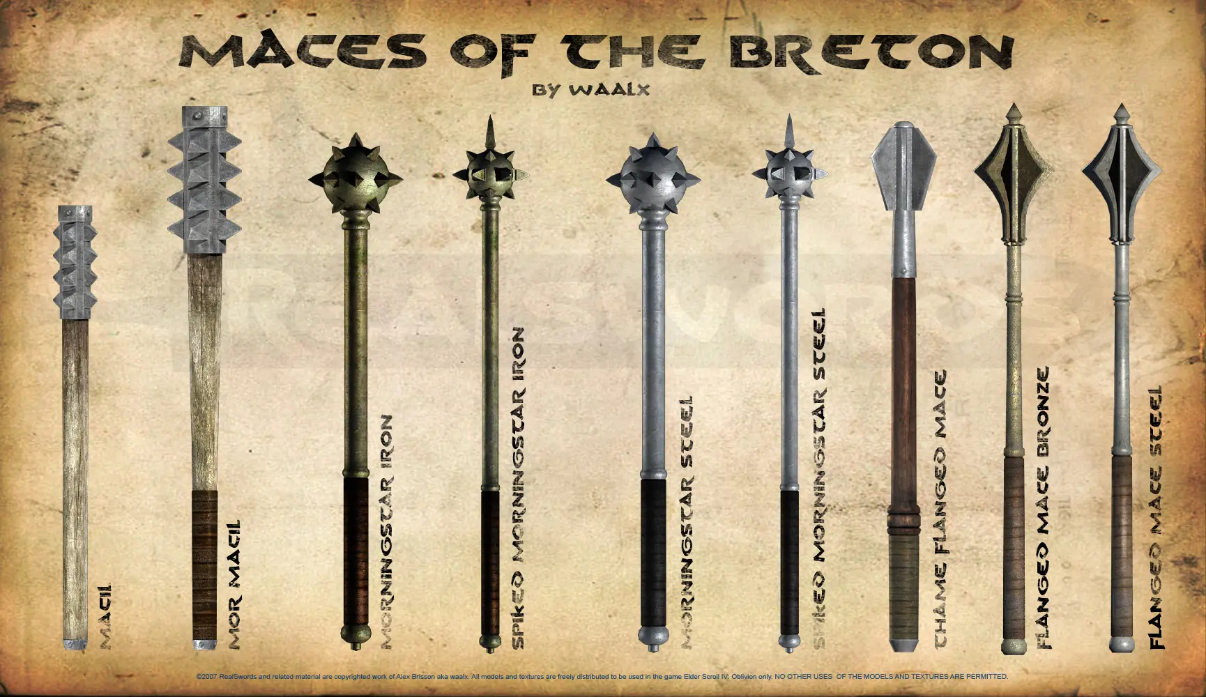 unique medieval weapons