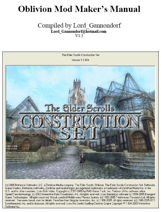 how to add mods to oblivion manually