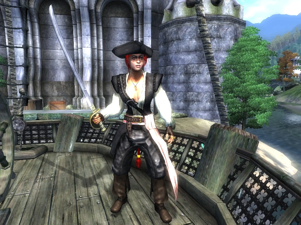 Пиратка соурс. Пират обливион. Обливион Пиратская одежда. Skyrim Pirate Armor. Скайрим мод броня пирата.