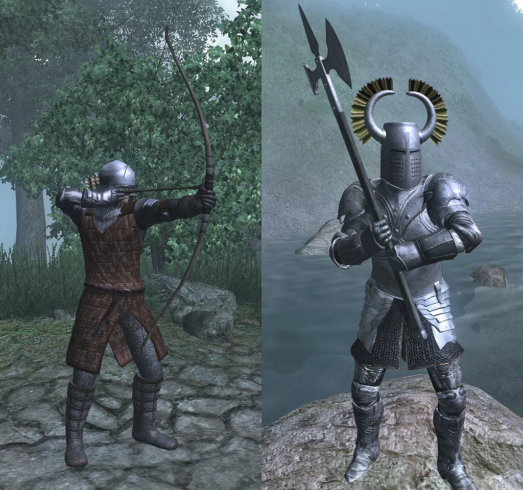 dread knight armor and weapons at oblivion nexus mods.