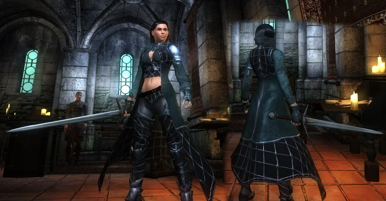 skyrim vampire hunter armor mod