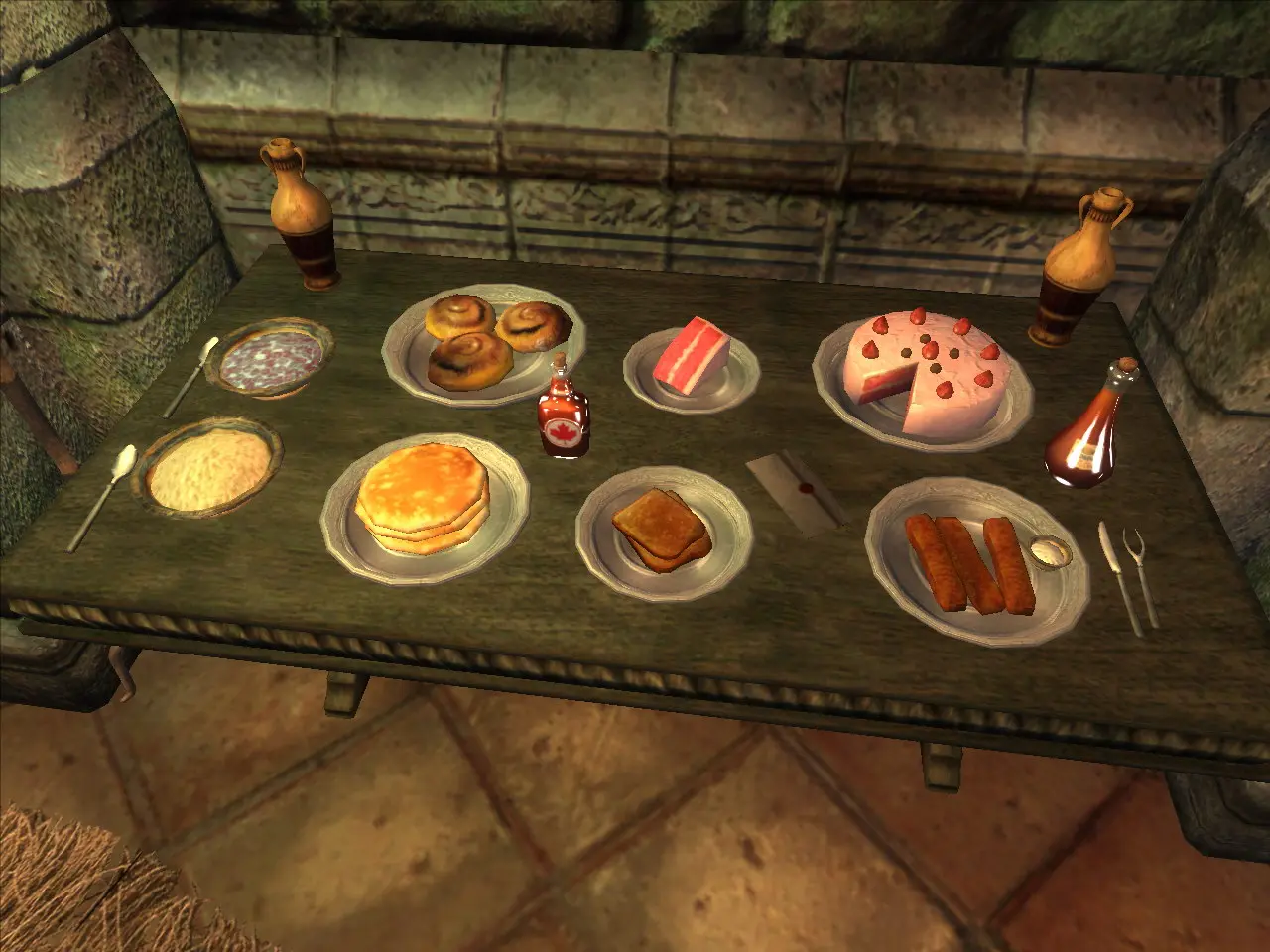 Tchos Breakfast Food at Oblivion Nexus - mods and community