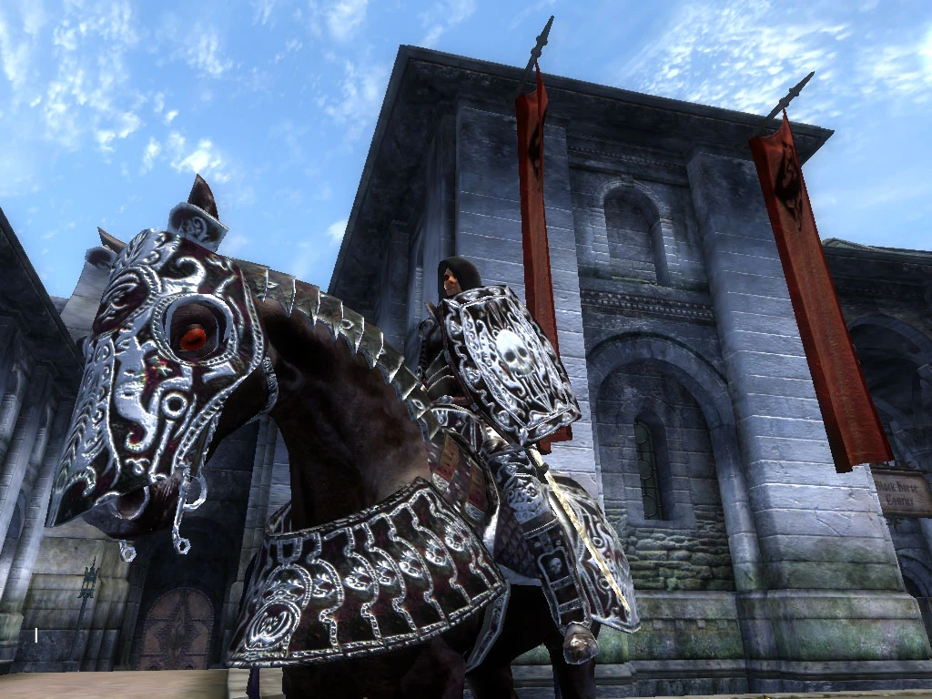 Ebony horse armor by Joshua121 at Oblivion Nexus - mods ...