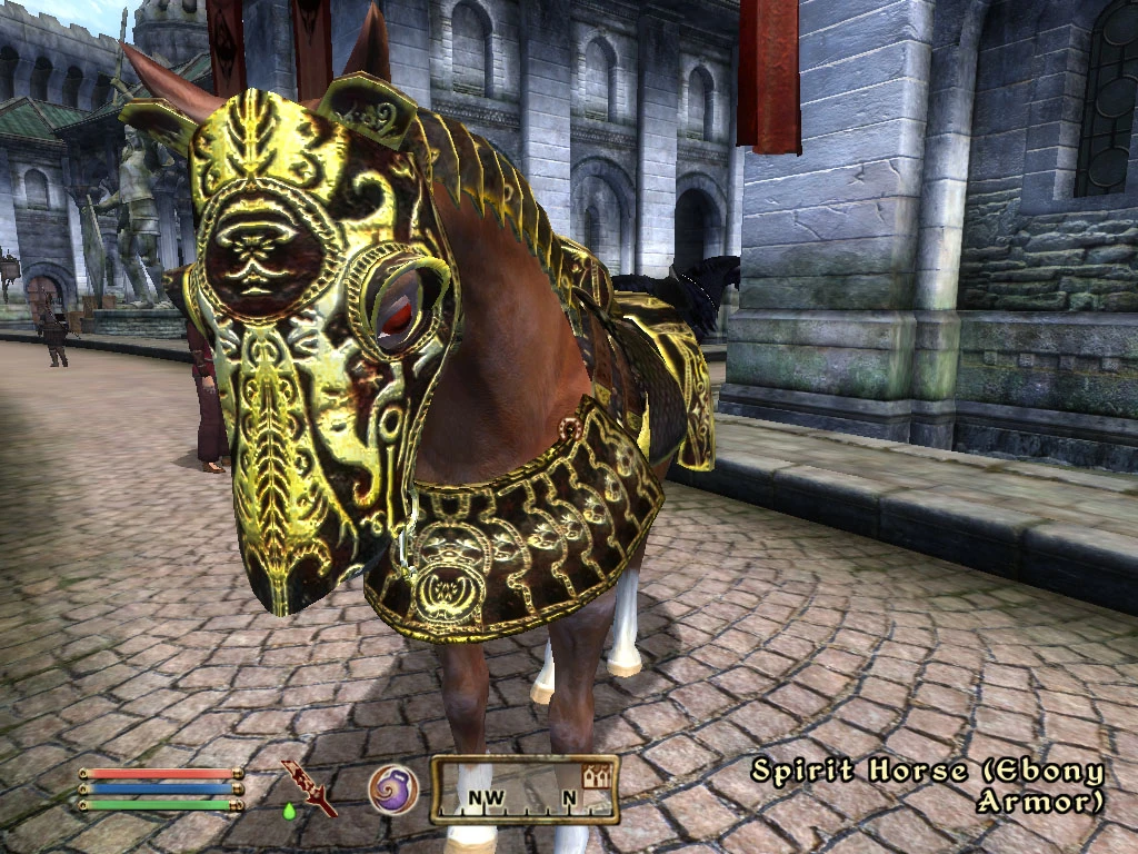 1024 x 768 - jpeg. ebony horse armor joshua oblivion nexus mods community. 