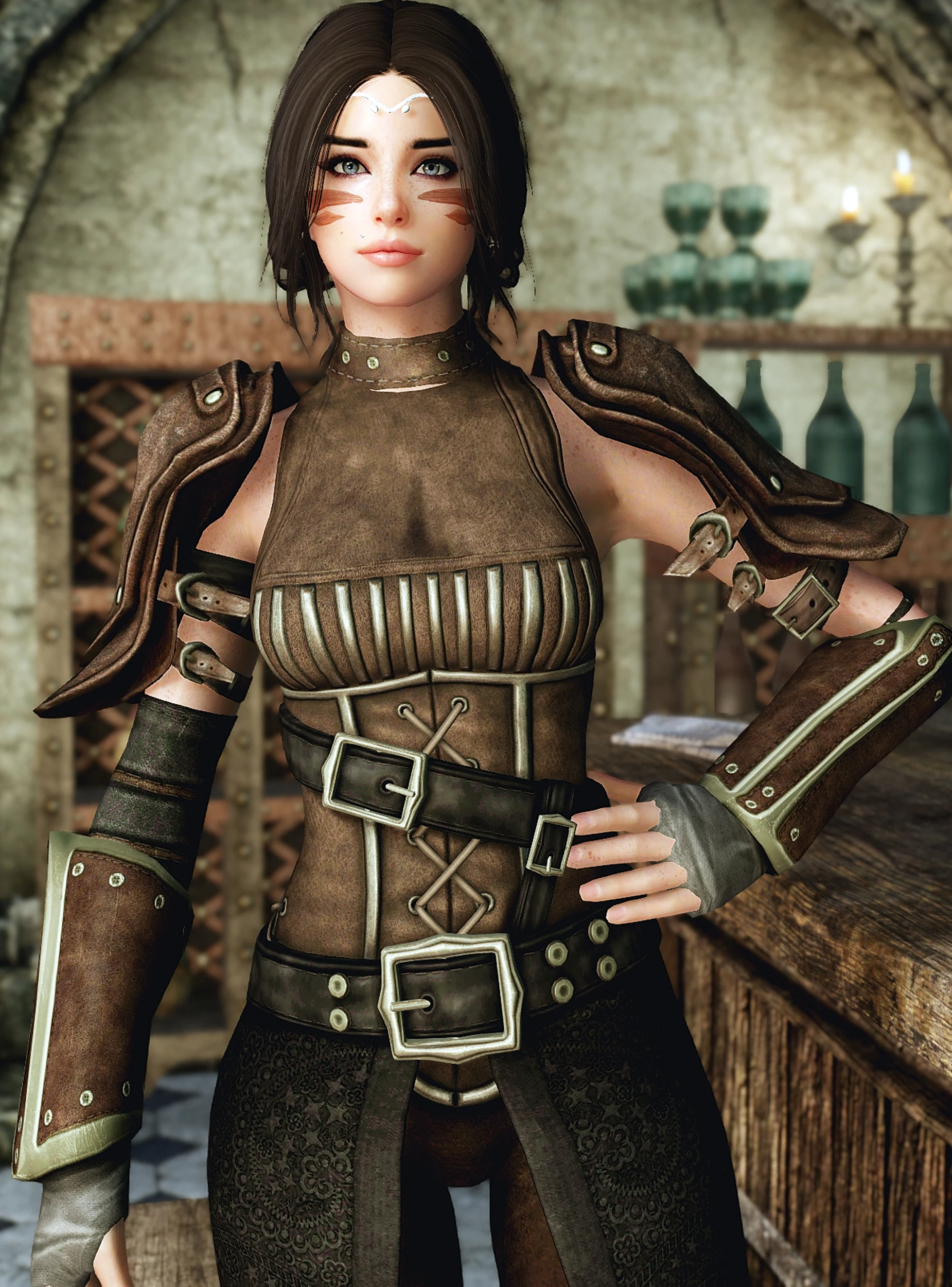 RELEASED - Colovian Leather Armor or Outfit at Skyrim Nexus - Mods and ...