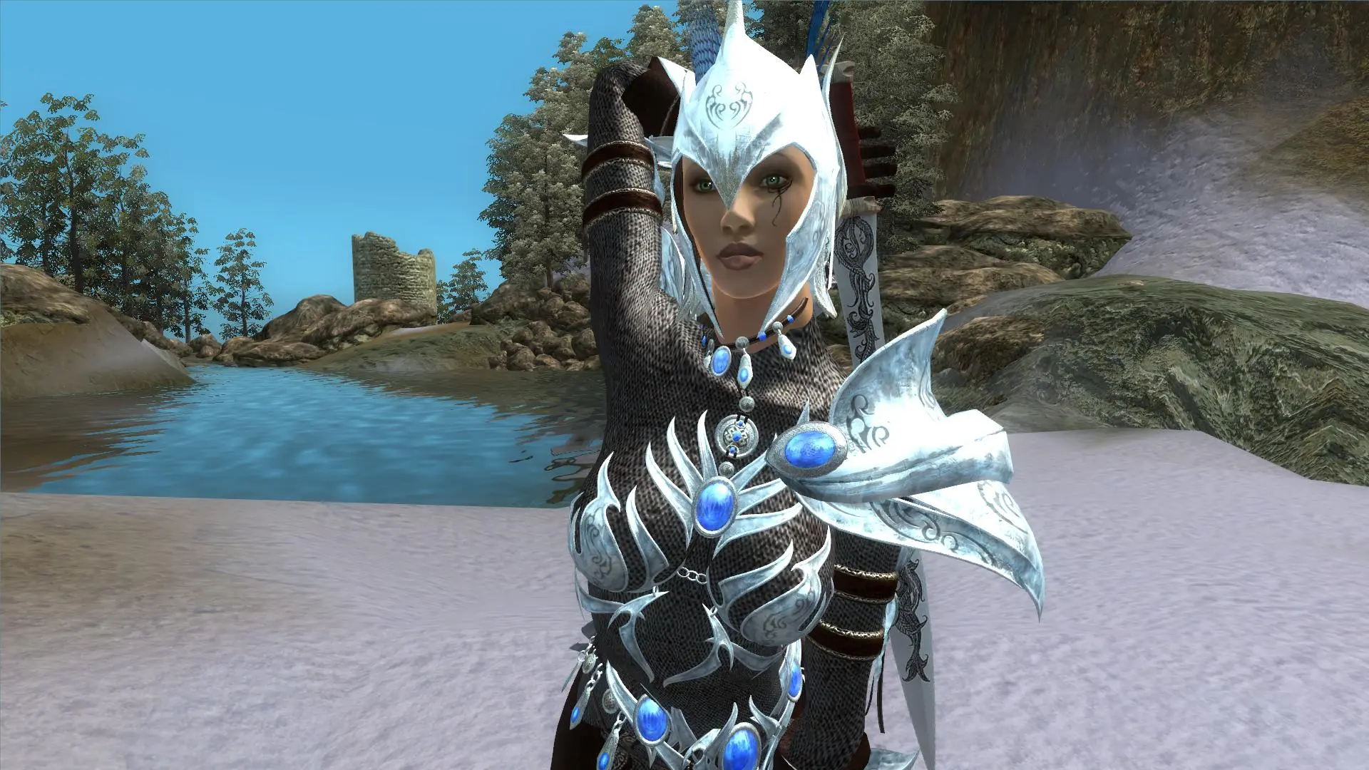 SIlverlight Armor Chainmail version at Oblivion Nexus - mods and community