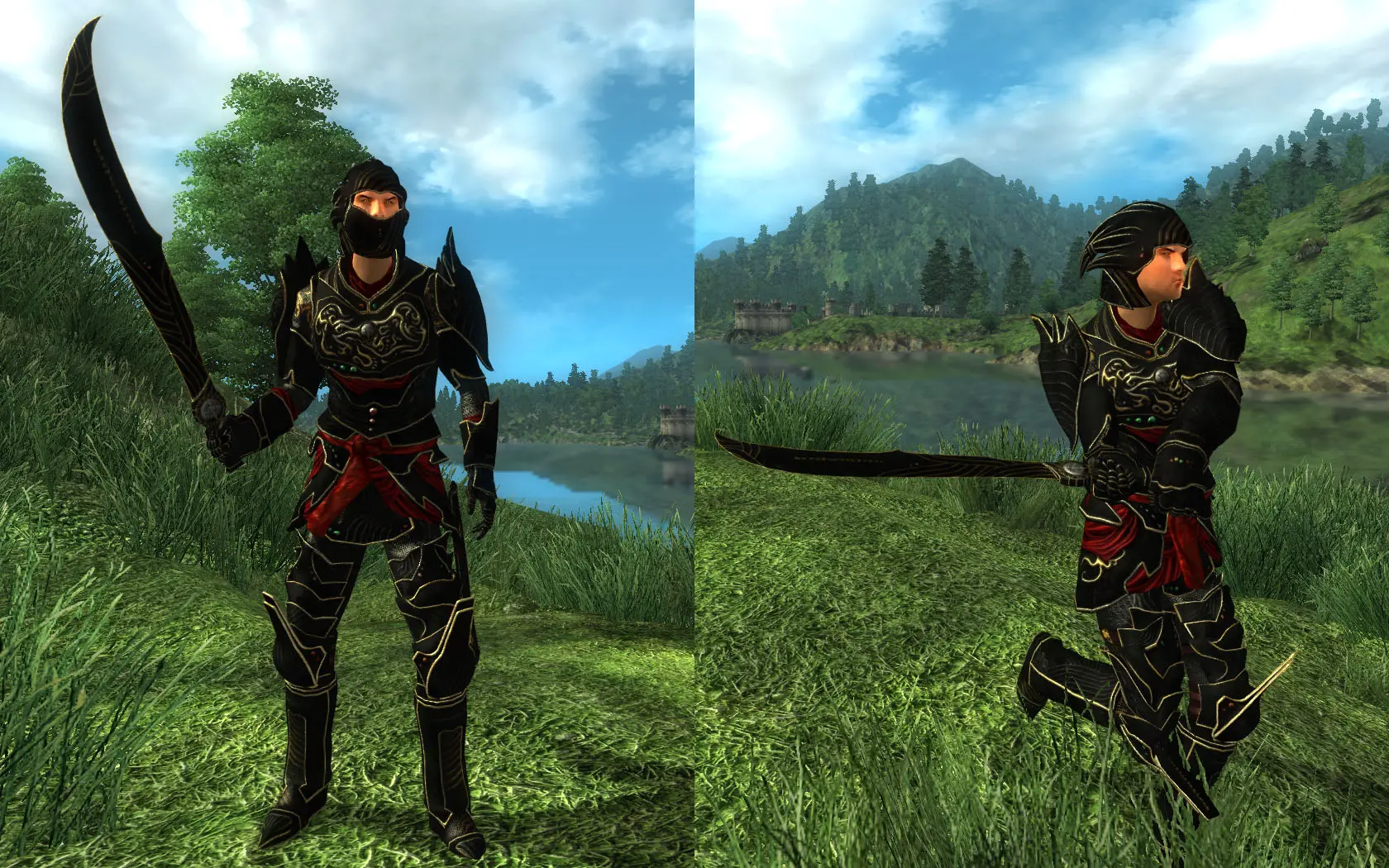 oblivion male armor mods