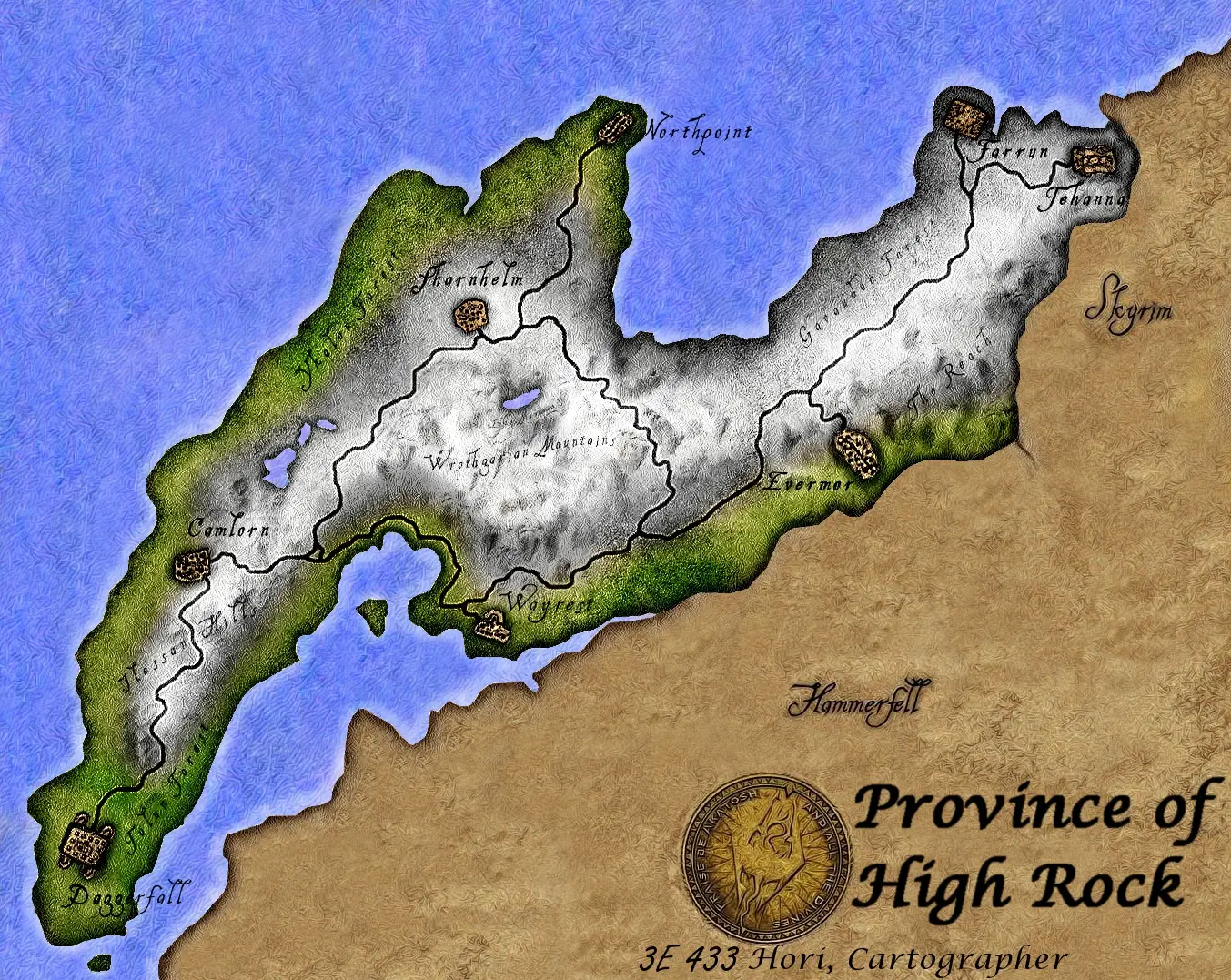 High Rock Elven Map 1_2. 