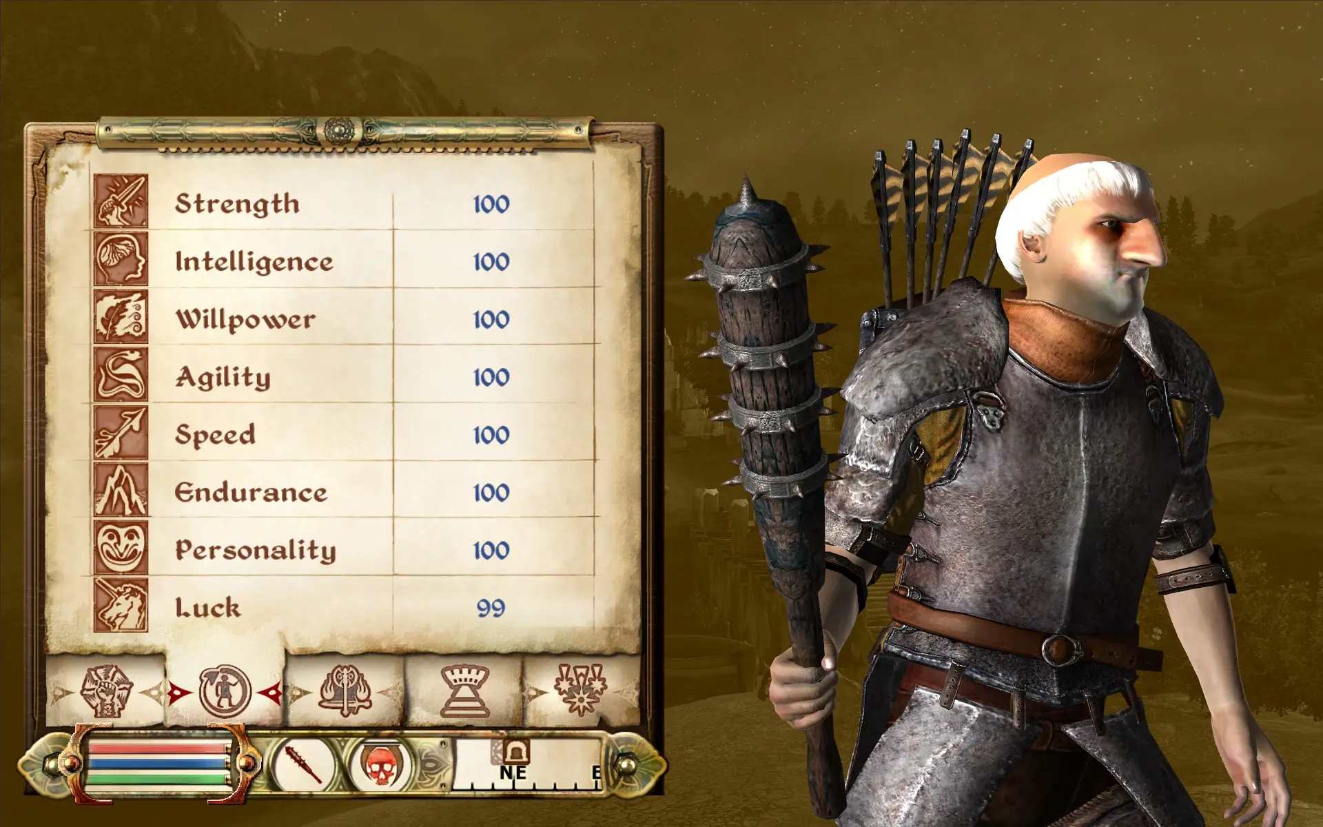 oblivion funny character creation