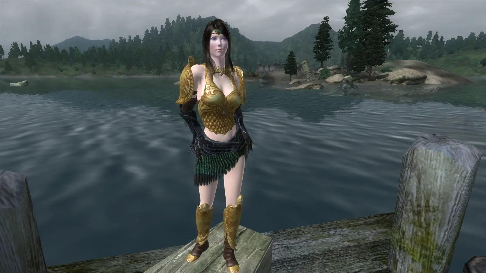 Hgec Bbb Dark Seducer And Golden Saint Separated Armor At Oblivion Nexus Mods And Community