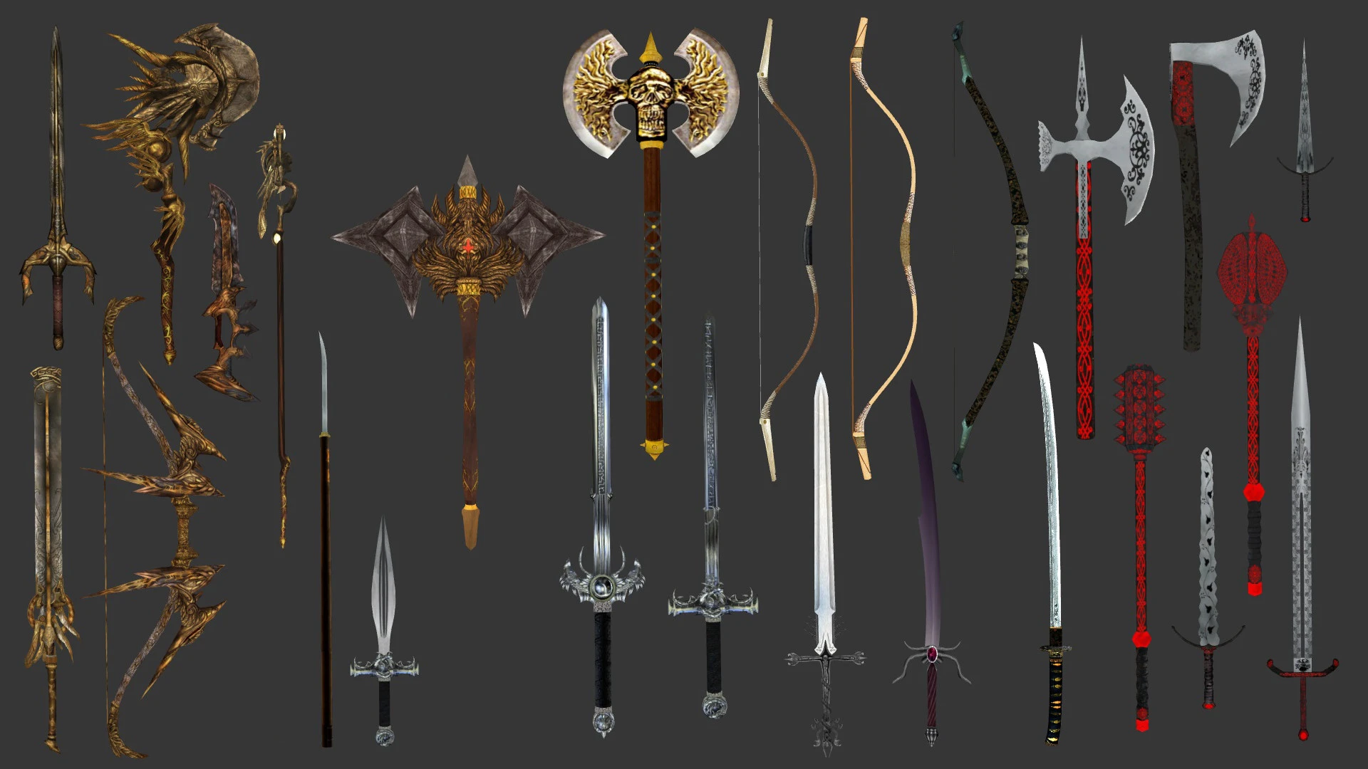 immersive armors and weapons