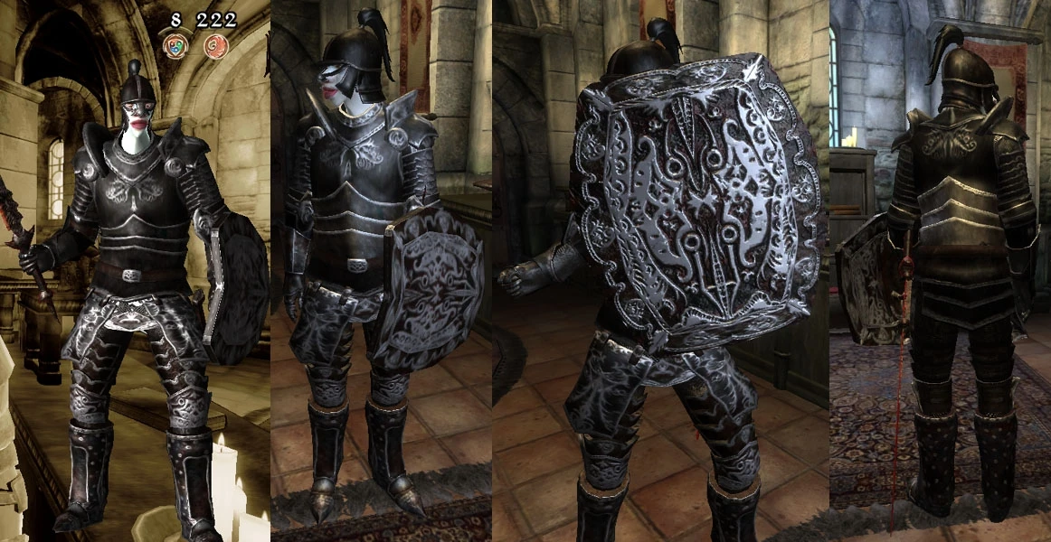 Argent Ebony Armor Mod at Oblivion Nexus - mods and community