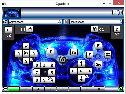 xpadder profiles