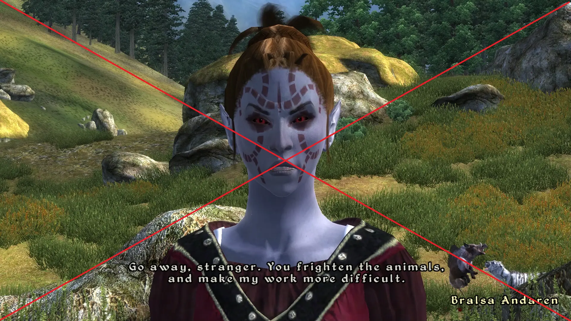 Destruction training oblivion