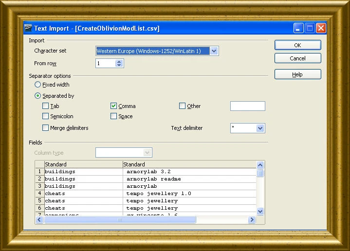 how to add mods to oblivion using obmm