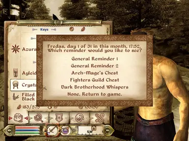 Main Menu