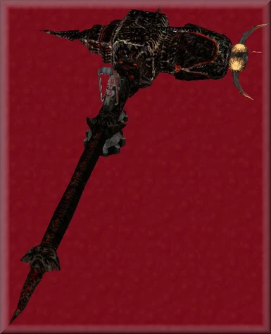 The Daedric Gear Hammer