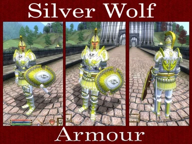 Silver Wolf Armour
