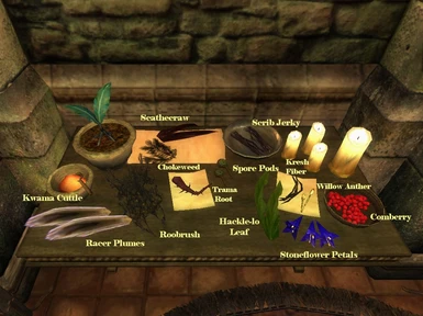 Ingredients de Morrowind 5