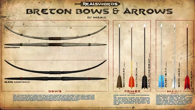 Breton Bows and arrows
