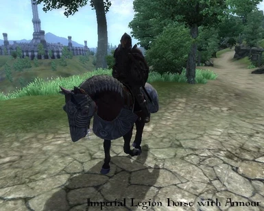 Imperial Legion horses wear armour fix