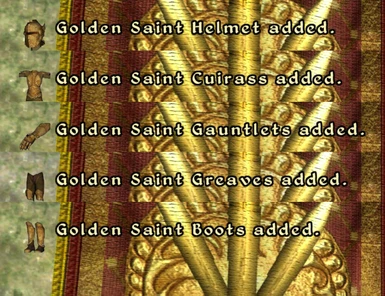 Golden Saint Set