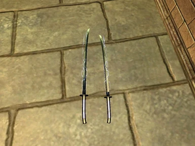 Dead Akaviri Swords