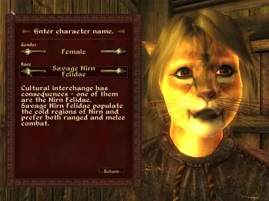 Savage Nirn Feline