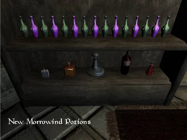 New Morrowind Potions
