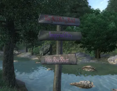 River Sign