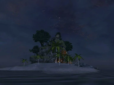 Island view at night- Interiors coming soon