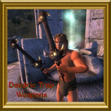Daedric Trap Weapons 01