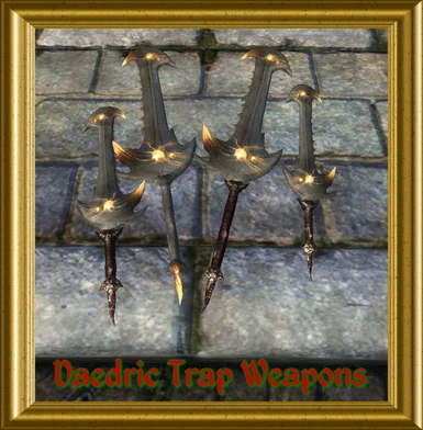 Daedric Trap Weapons 10