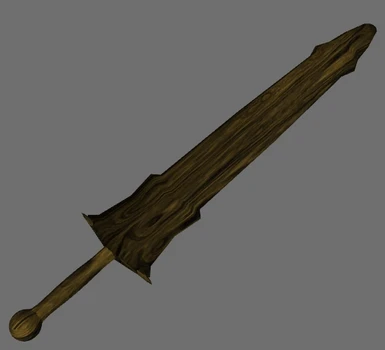 Wooden Sword in NifSkope