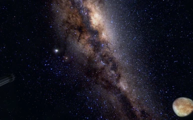 Milky Way Earth View