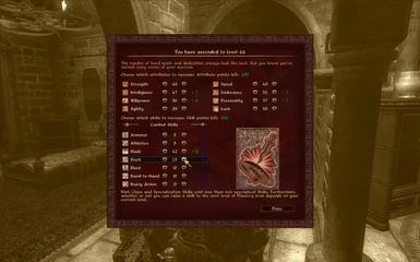 Custom Level Up Screen - DarkUId DarN version