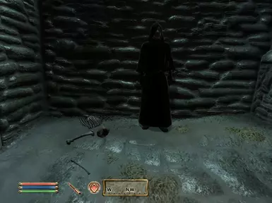 Lucien in the starting cell