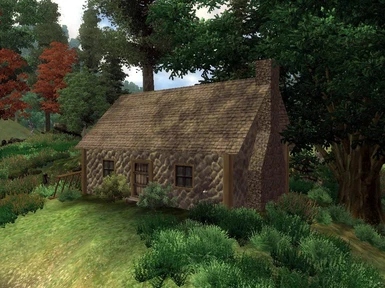 A cabin created with the HMTK