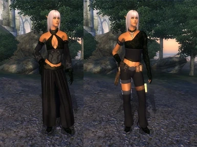 Rogue Mage and Scoundrel Outfits
