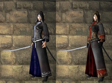 Vermillion and Silverthorn Robes 01