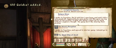Actual reward vs quest log